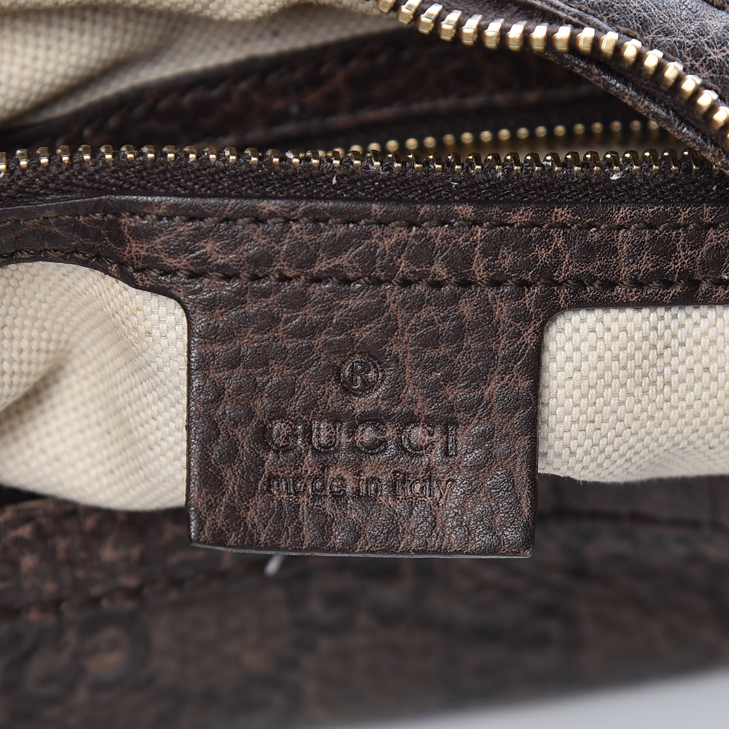 Guccissima Catherine Hobo Brown