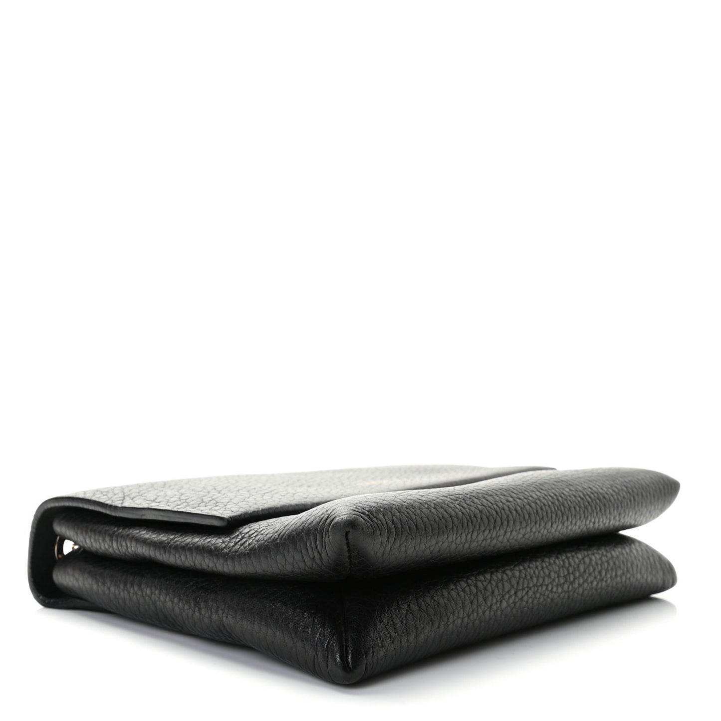 Grained Calfskin Mini Sugar Flap Shoulder Bag Black
