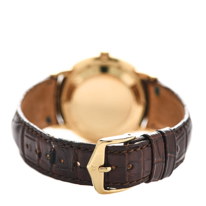 Jaeger-LeCoultre 18K Yellow Gold Alligator 35.5mm Gentilhomme Automatic Watch 155.1.9 3 of 6
