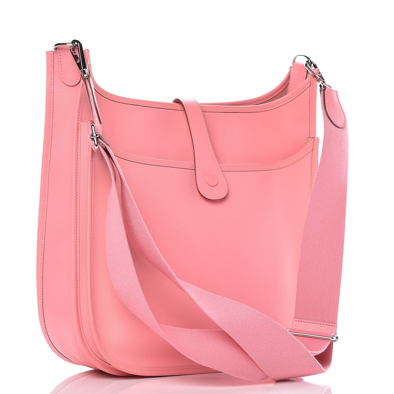 Hermes Epsom Evelyne III GM Rose Confetti 3 of 12