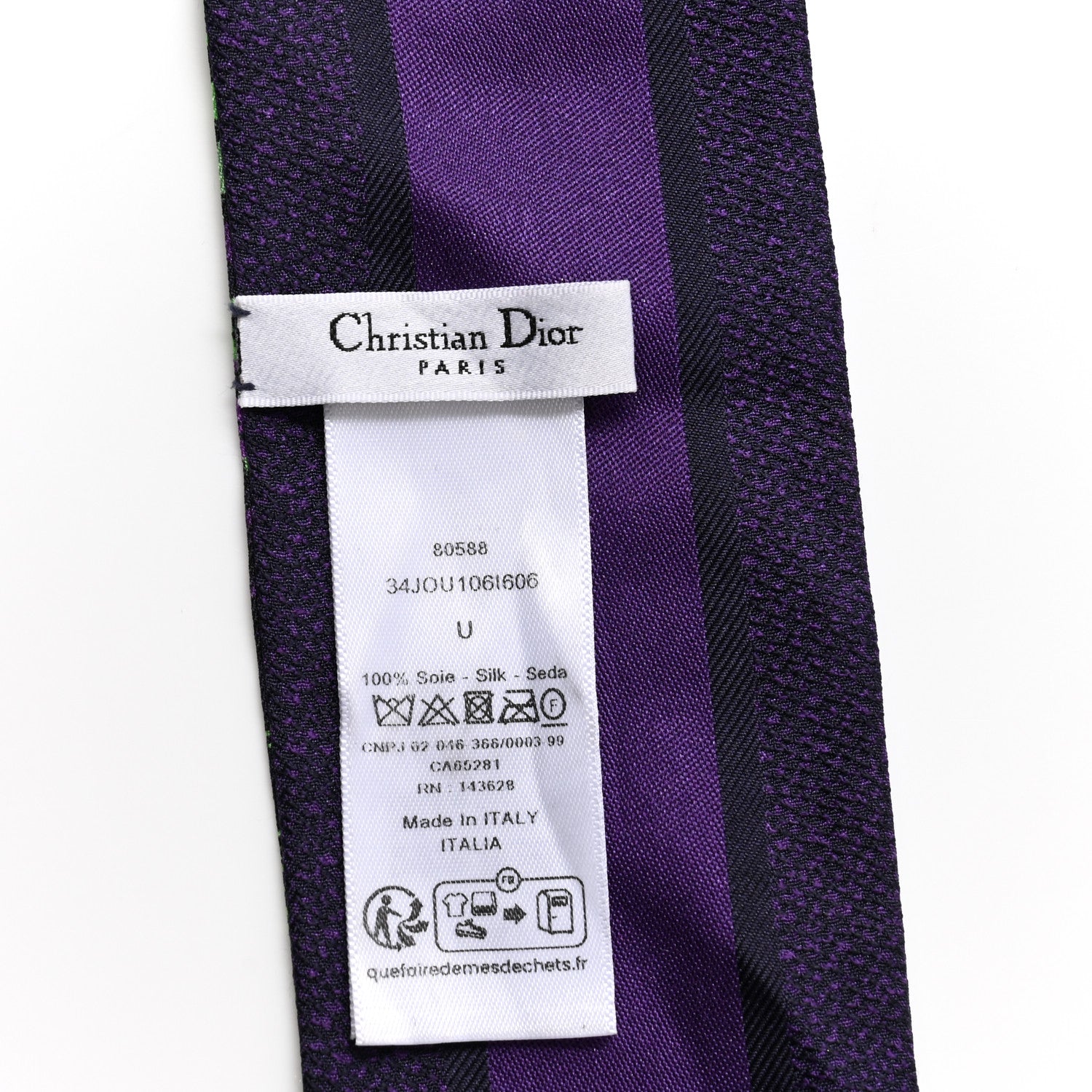 Christian Dior Silk Mitzah Scarf Multicolor 3 of 4