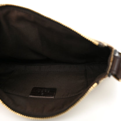 Gucci Monogram Hasler Pochette Brown 5 of 12
