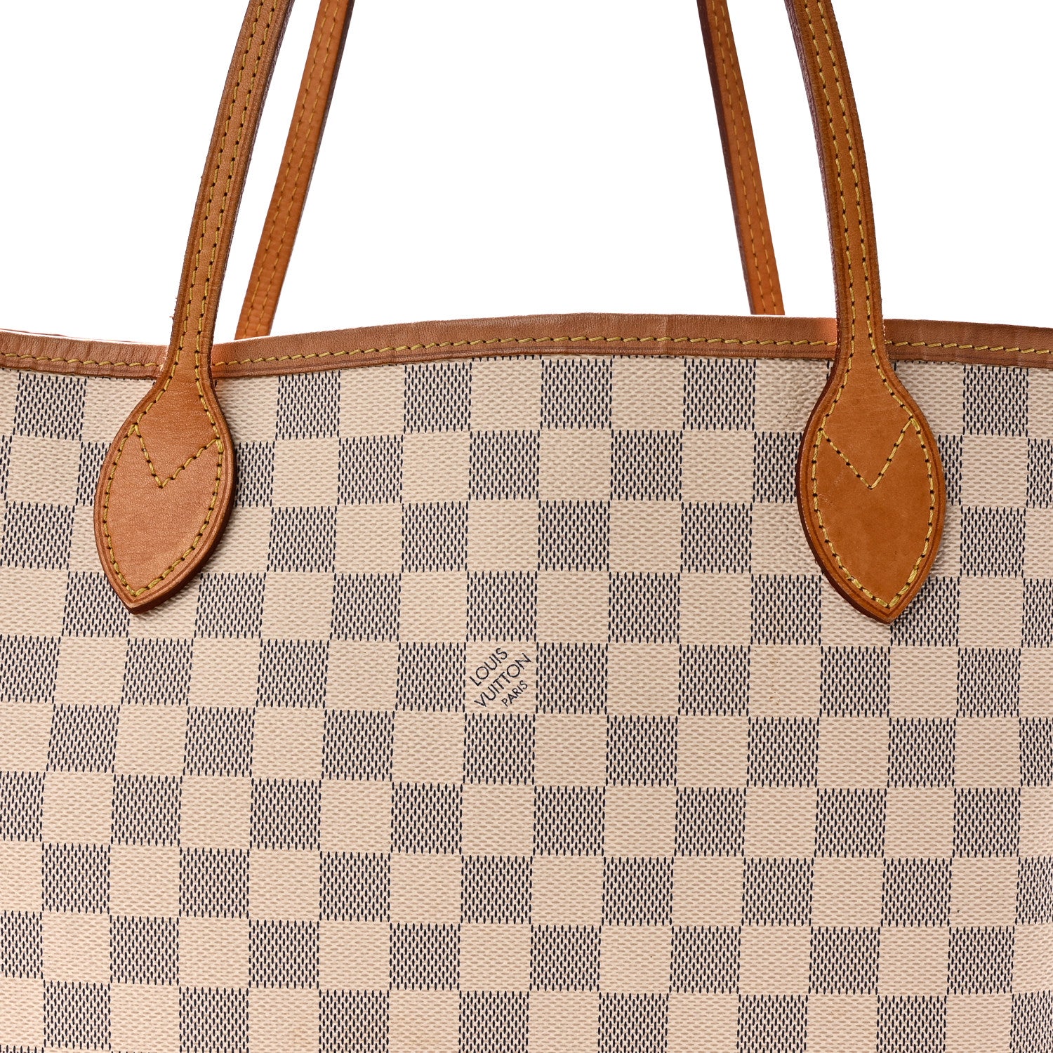 Louis Vuitton Damier Azur Neo Neverfull MM Rose Ballerine 10 of 13