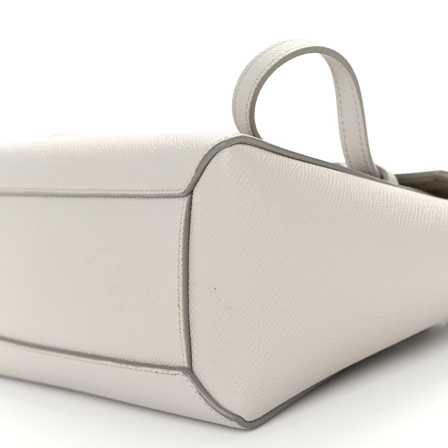 Celine Grained Calfskin Nano Belt Bag Mineral 10 of 11