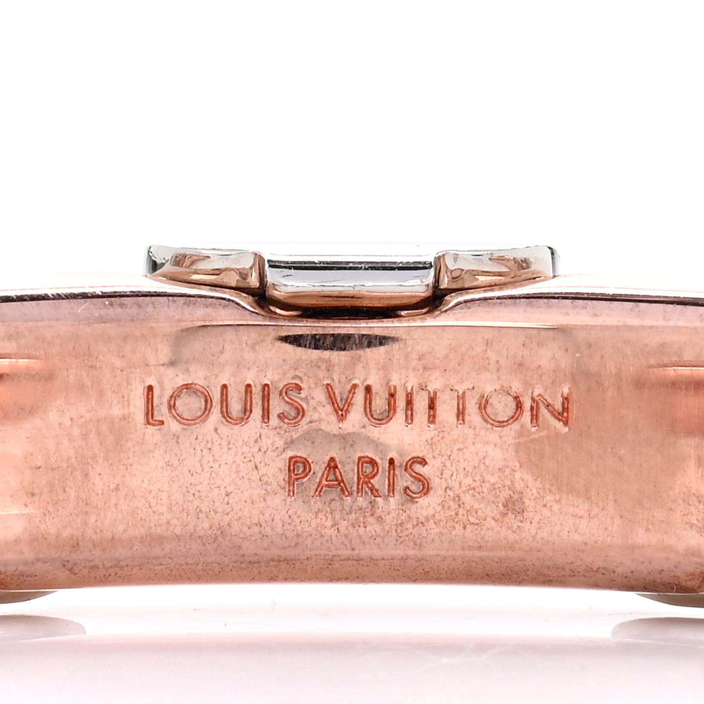 Metal Daily Monogram Bracelet S Rose Gold