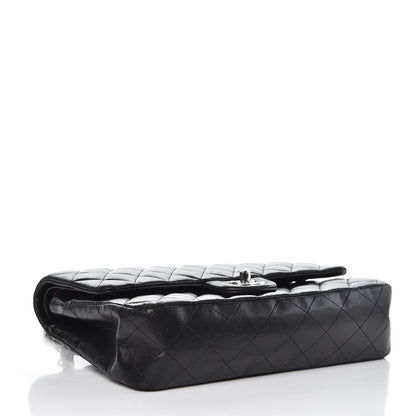 Chanel Lambskin Quilted Medium Double Flap Black 4 of 10