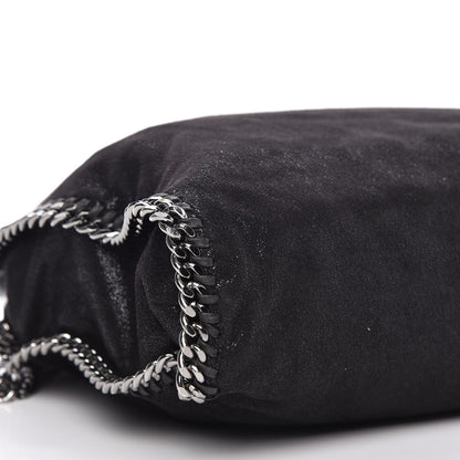 Stella McCartney Shaggy Deer Falabella Fold Over Tote Black 7 of 11
