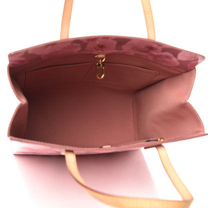 Louis Vuitton Vernis Ikat Catalina NS Bag Rose Velours 5 of 7