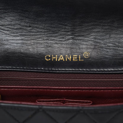 Chanel Lambskin Quilted Small Single Flap Black 6 of 21