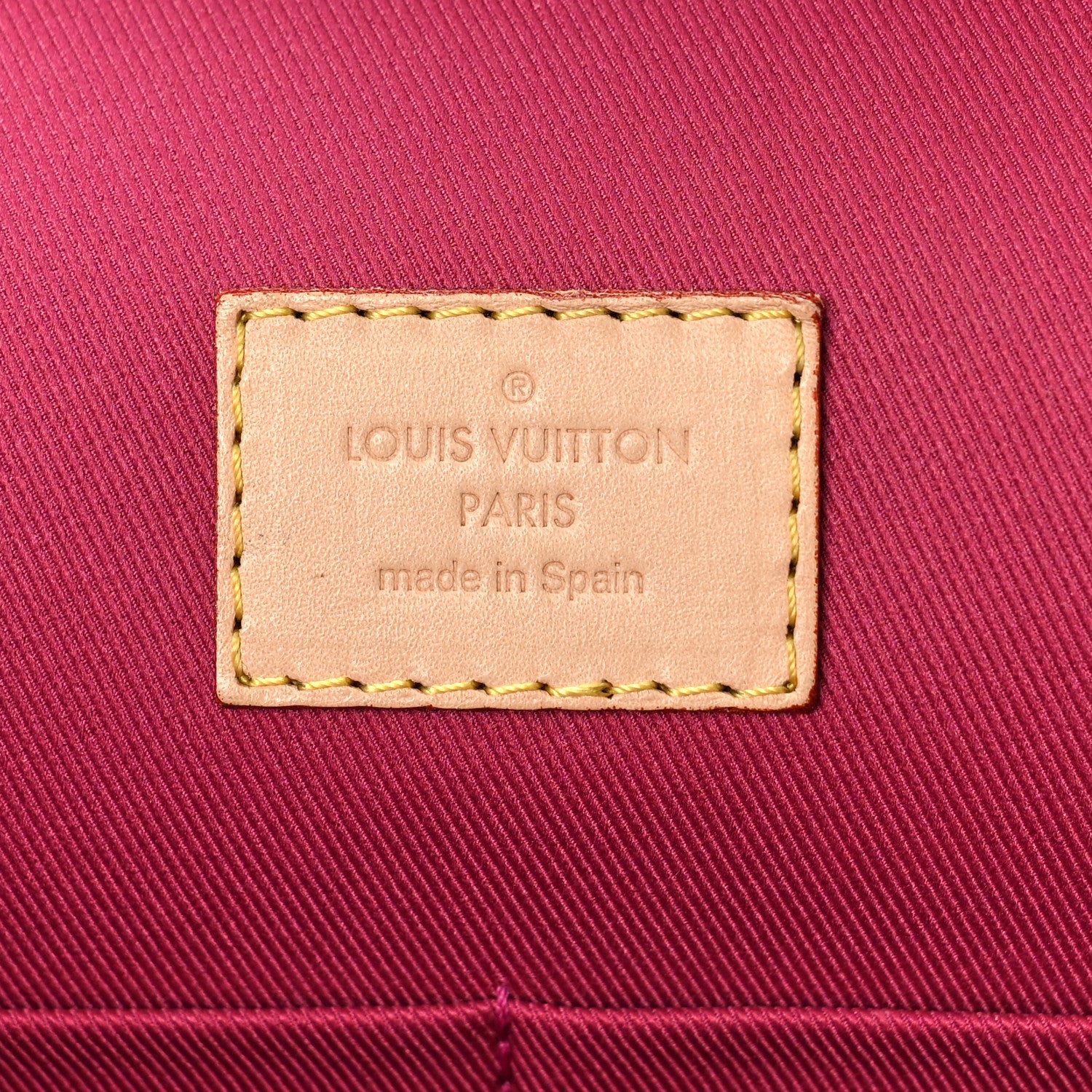 Louis Vuitton Monogram Cluny BB Bordeaux Fuchsia 6 of 8
