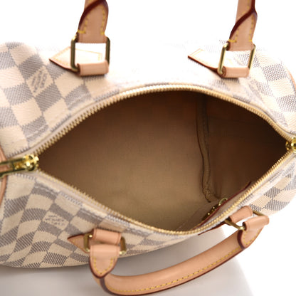 Louis Vuitton Damier Azur Speedy Bandouliere 25 6 of 8