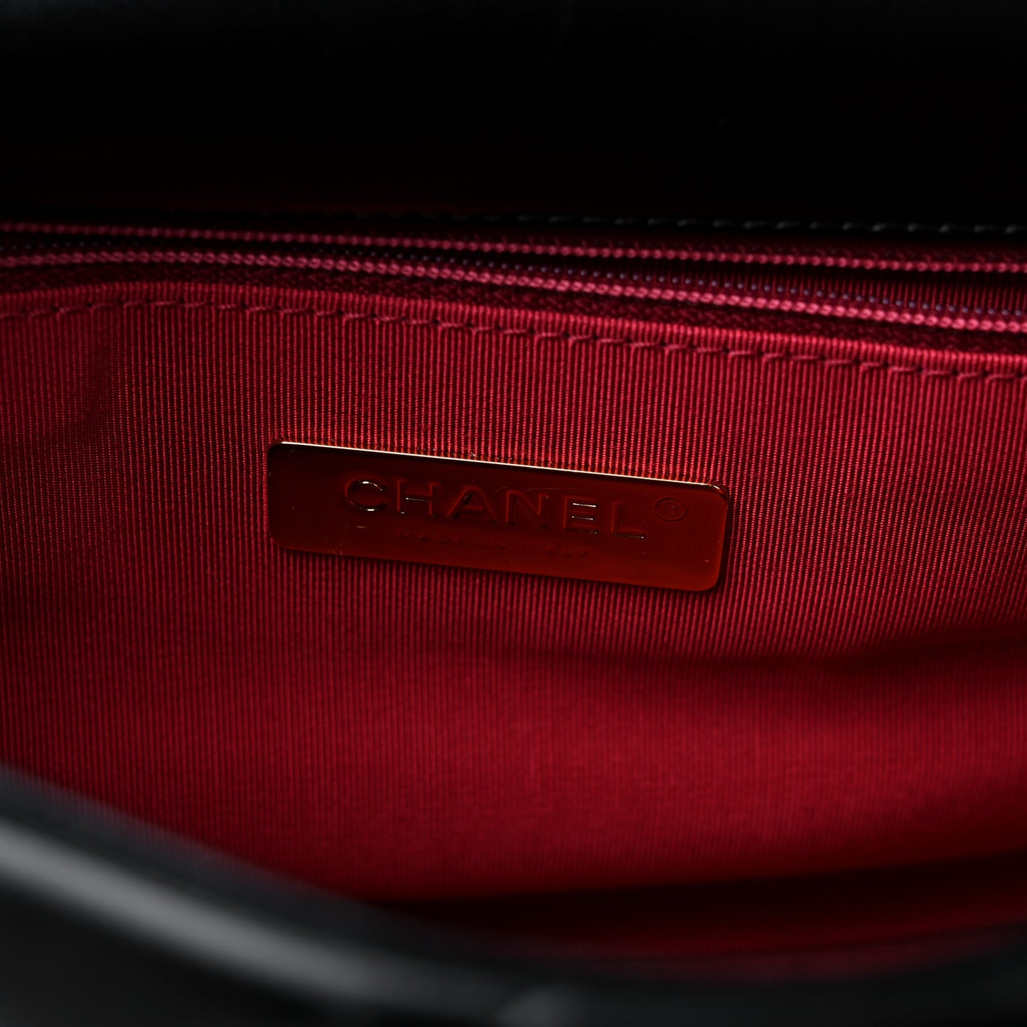 Lambskin Quilted Medium Chanel 19 Flap Black