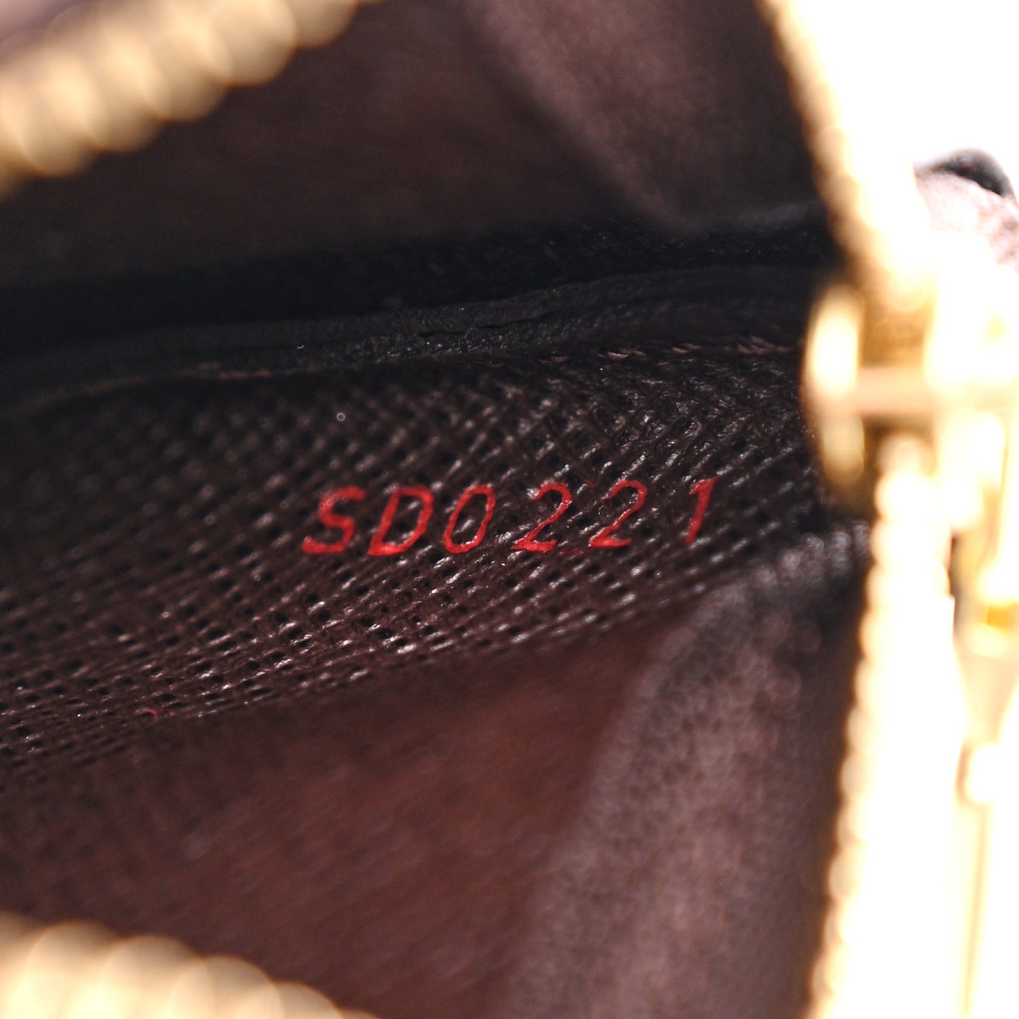 Damier Ebene Key Pouch