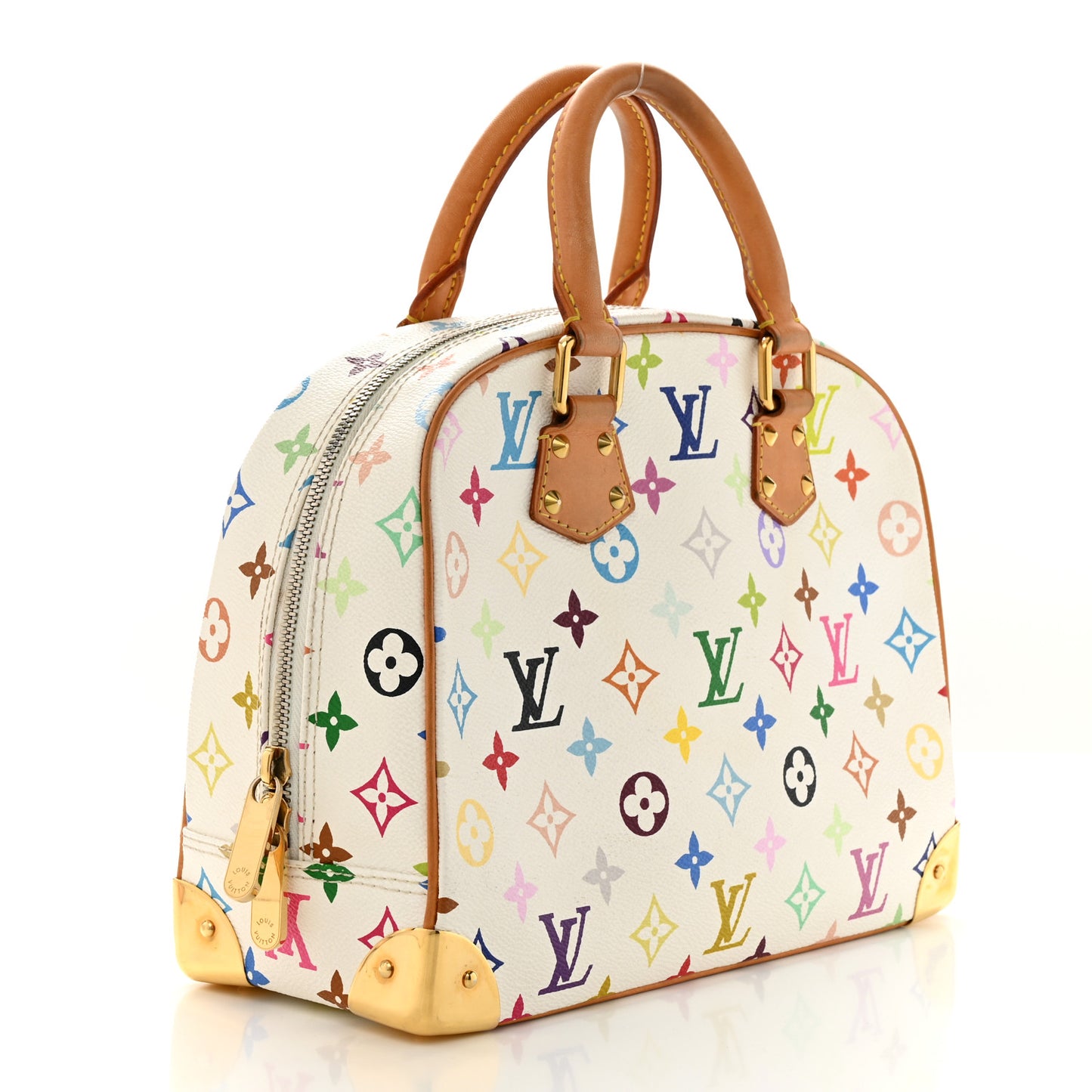 Monogram Multicolor Trouville White