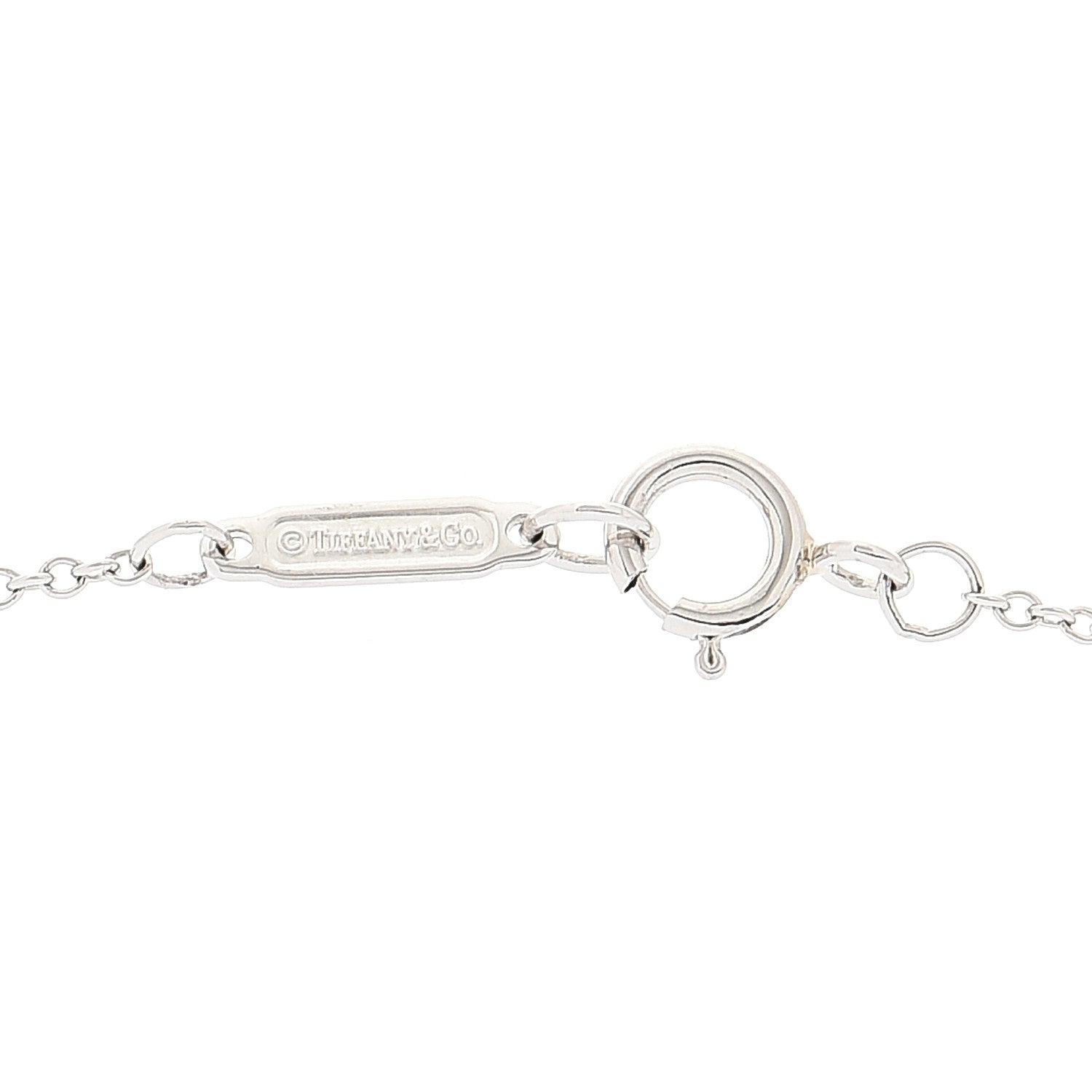 Tiffany Platinum Diamond Tsavorite Paper Flowers Firefly Pendant Necklace 4 of 6