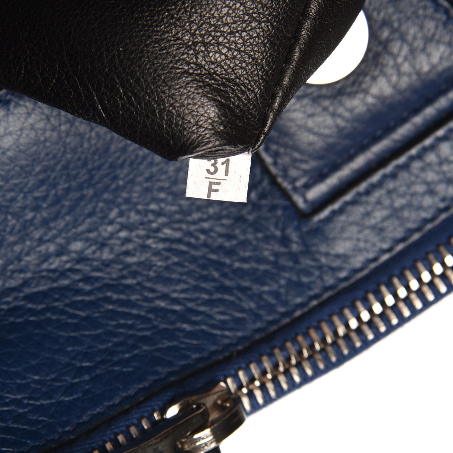 Prada Cervo Deerskin Twin Pocket Tote Bleuette 9 of 9
