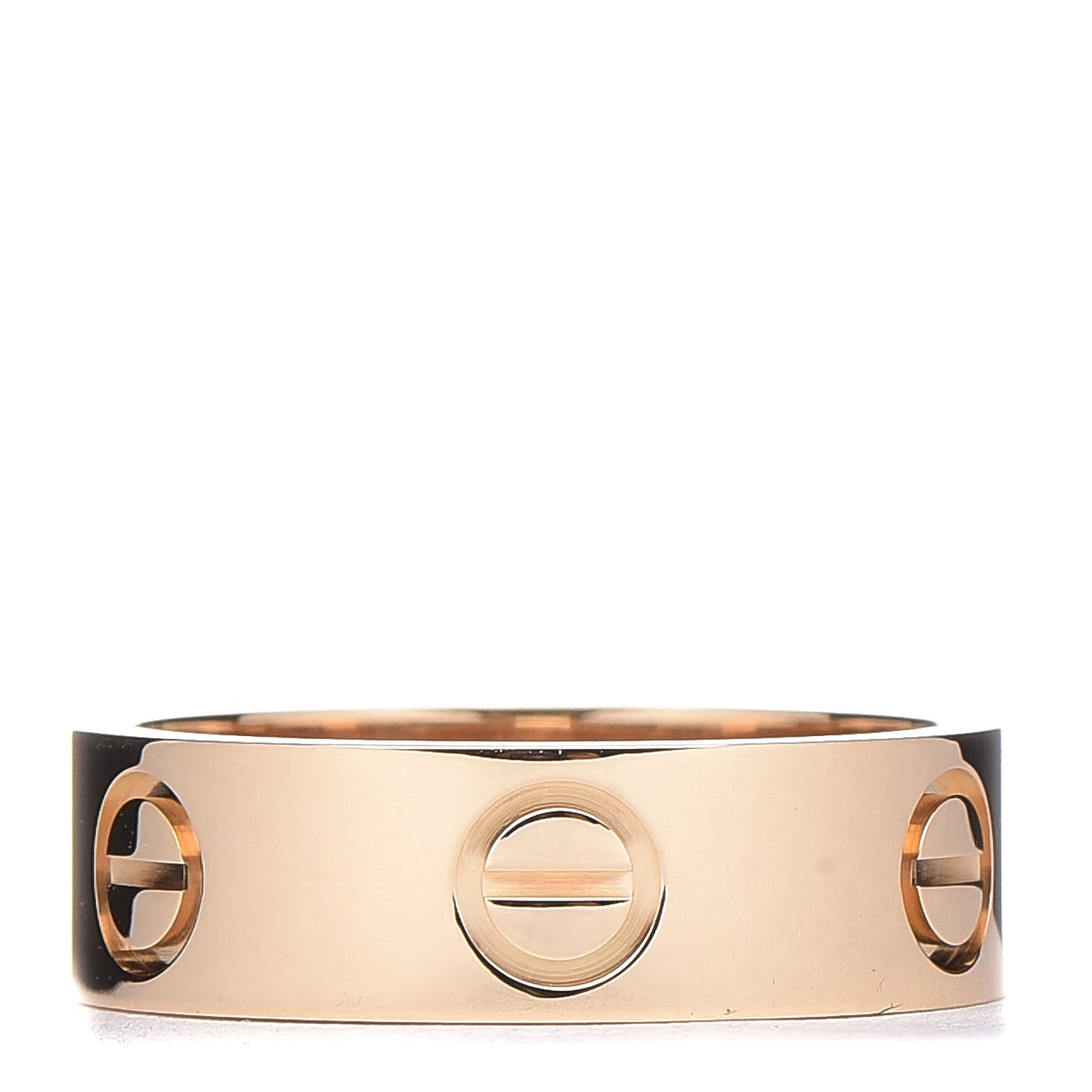 18K Yellow Gold 5.5mm LOVE Ring 50 5.25