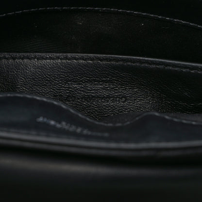 Saint Laurent Calfskin Y Quilted Monogram Small Loulou Chain Satchel Black 8 of 15