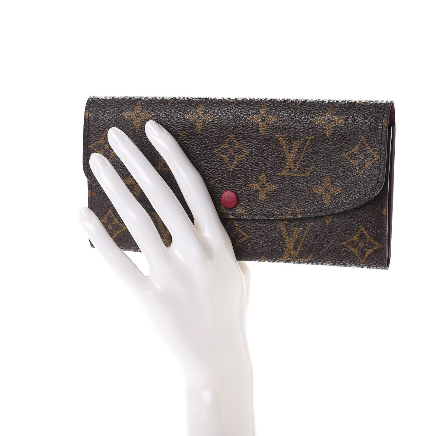 Monogram Emilie Wallet Fuchsia