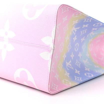 Louis Vuitton Monogram Escale Capri Onthego GM Pastel 10 of 10