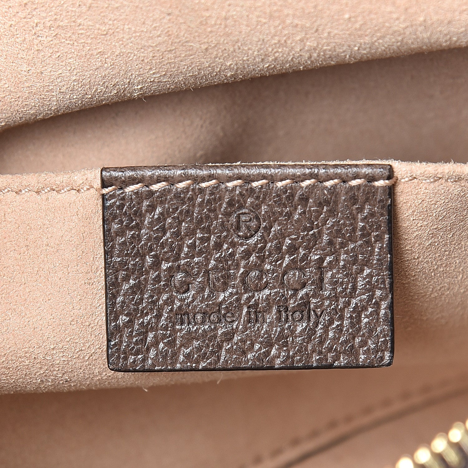 Gucci GG Supreme Monogram Web Mini Ophidia Shoulder Bag Brown 5 of 12
