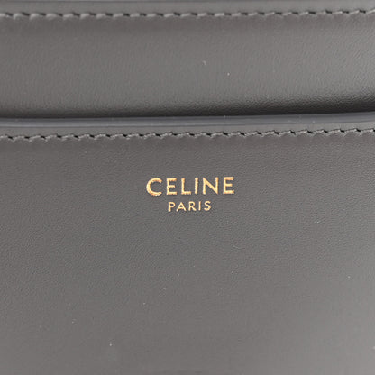 Celine Satinated Calfskin Small 16 Top Handle Bag Gray 6 of 14