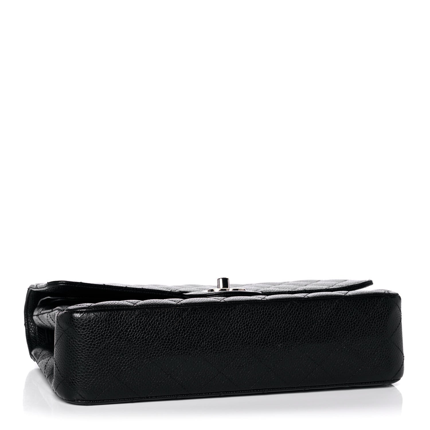 Chanel Caviar Quilted Medium Double Flap Black 4 of 13