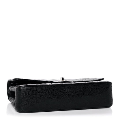 Chanel Caviar Quilted Medium Double Flap Black 4 of 13