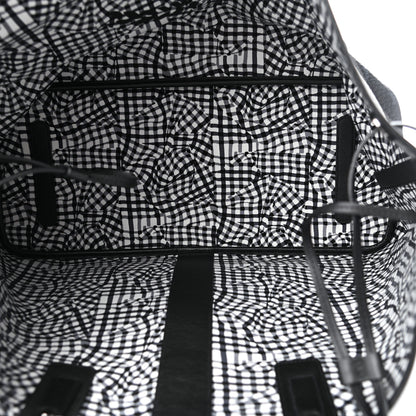 MCM Visetos Large Liz Reversible Shopper Tote Black 5 of 8