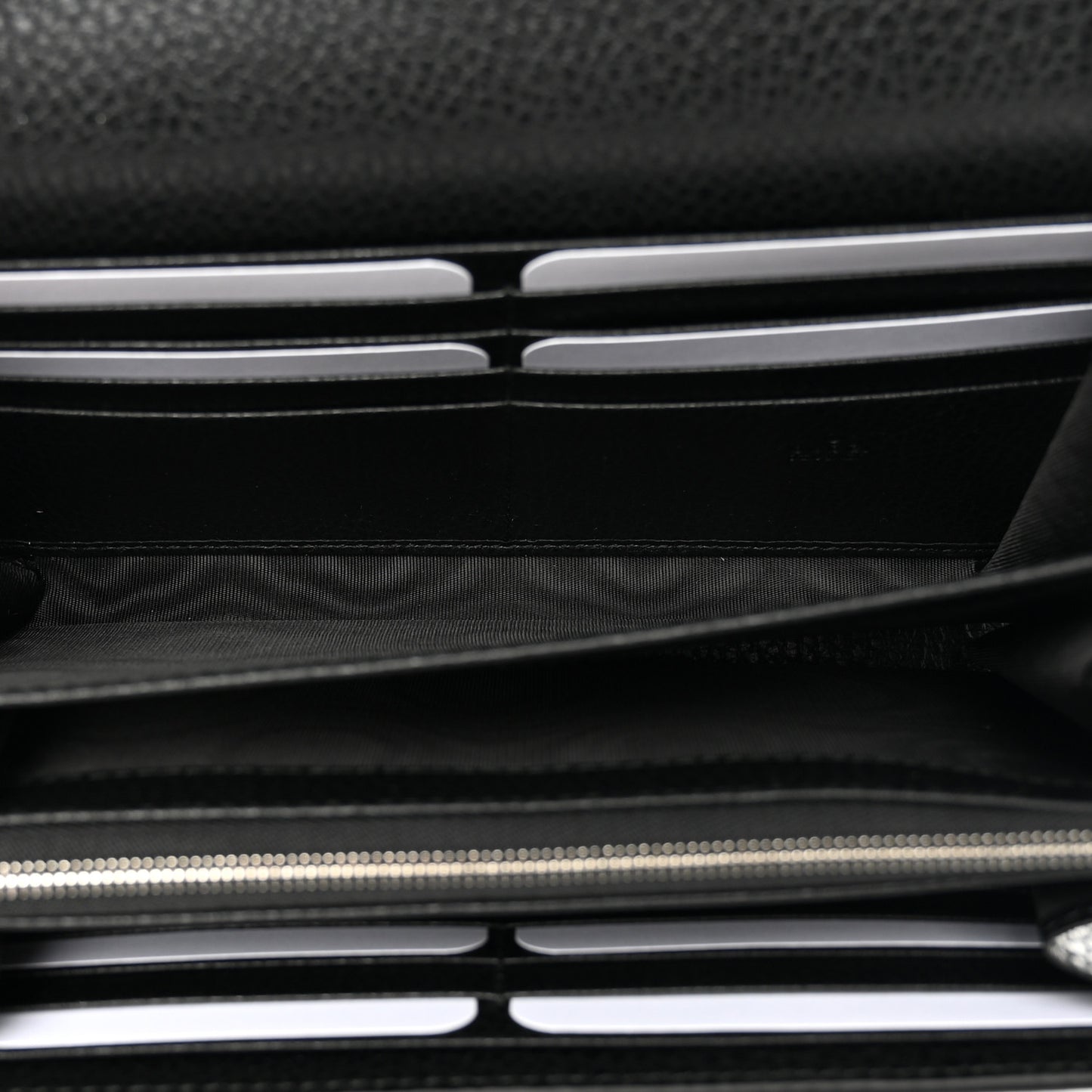 Calfskin Mini Dionysus Chain Wallet Black