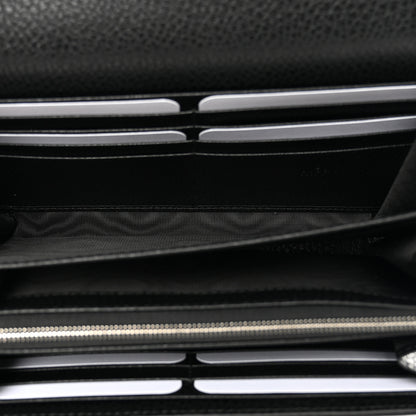 Gucci Calfskin Mini Dionysus Chain Wallet Black 5 of 9