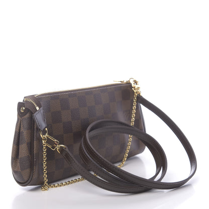 Louis Vuitton Damier Ebene Eva Clutch 3 of 10