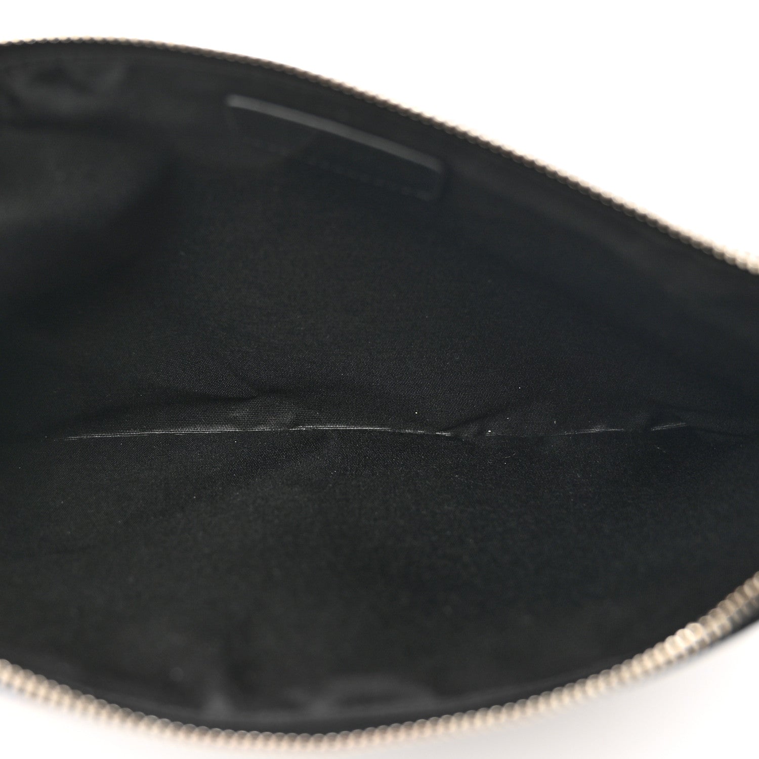 Christian Dior Nylon Printed Cosmetic Pouch Blue 5 of 7