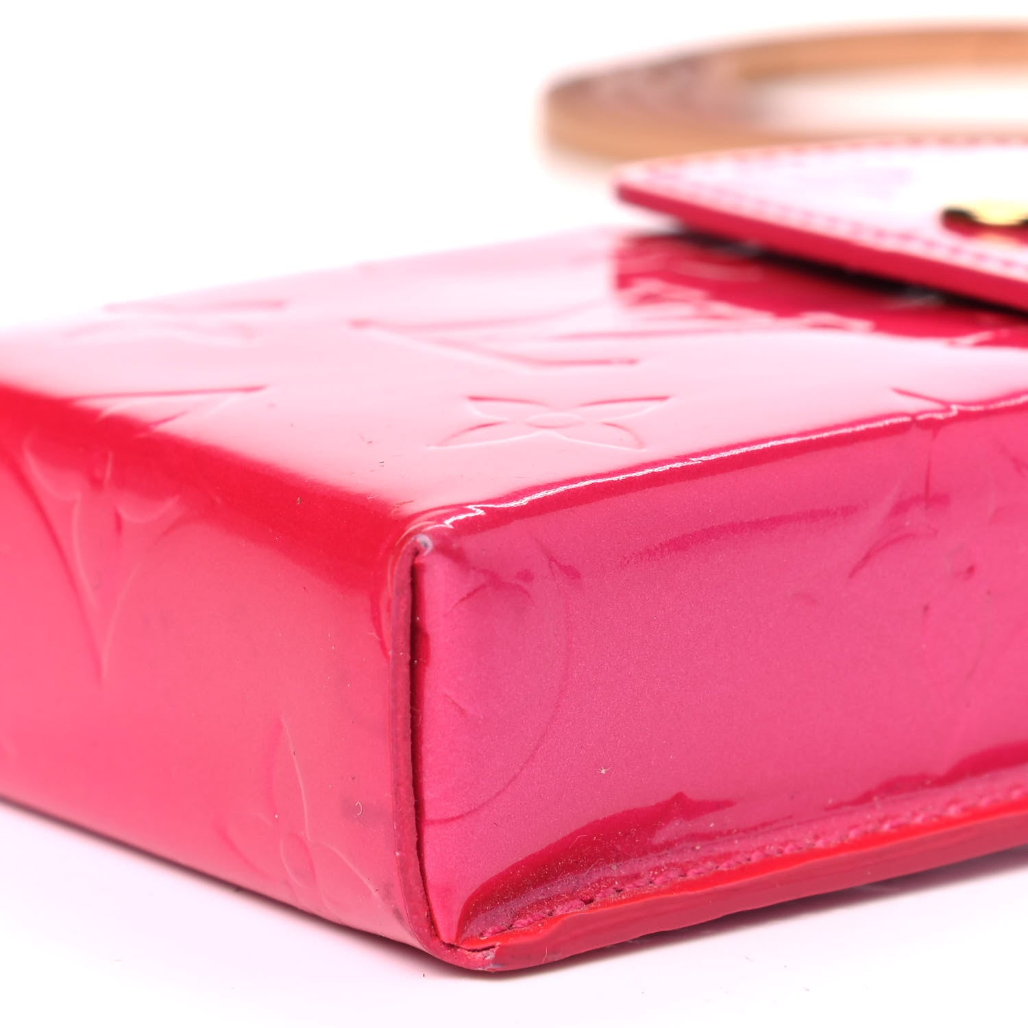 Louis Vuitton Vernis Greene Phone Case Fuchsia 6 of 8
