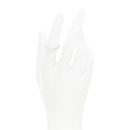 Tiffany Platinum Diamond .46ct Novo Engagement Ring 52 6 2 of 8