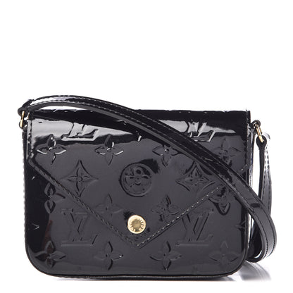 Louis Vuitton Vernis Mini Sac Lucie Black 1 of 8