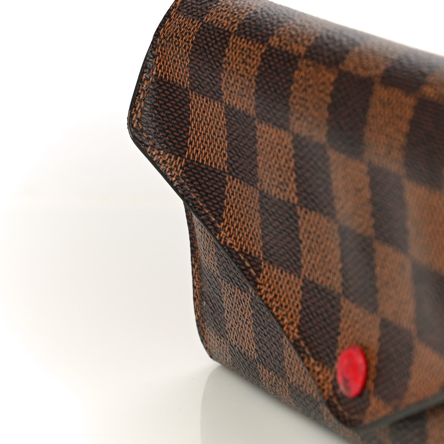 Louis Vuitton Damier Ebene Josephine Wallet Red 20 of 23