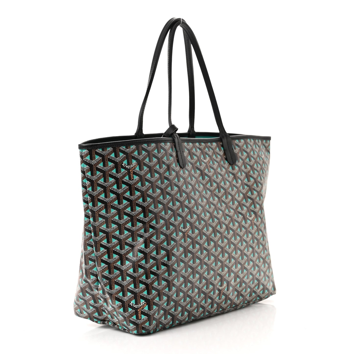 Goyardine Saint Louis Claire Voie PM Black Opaline