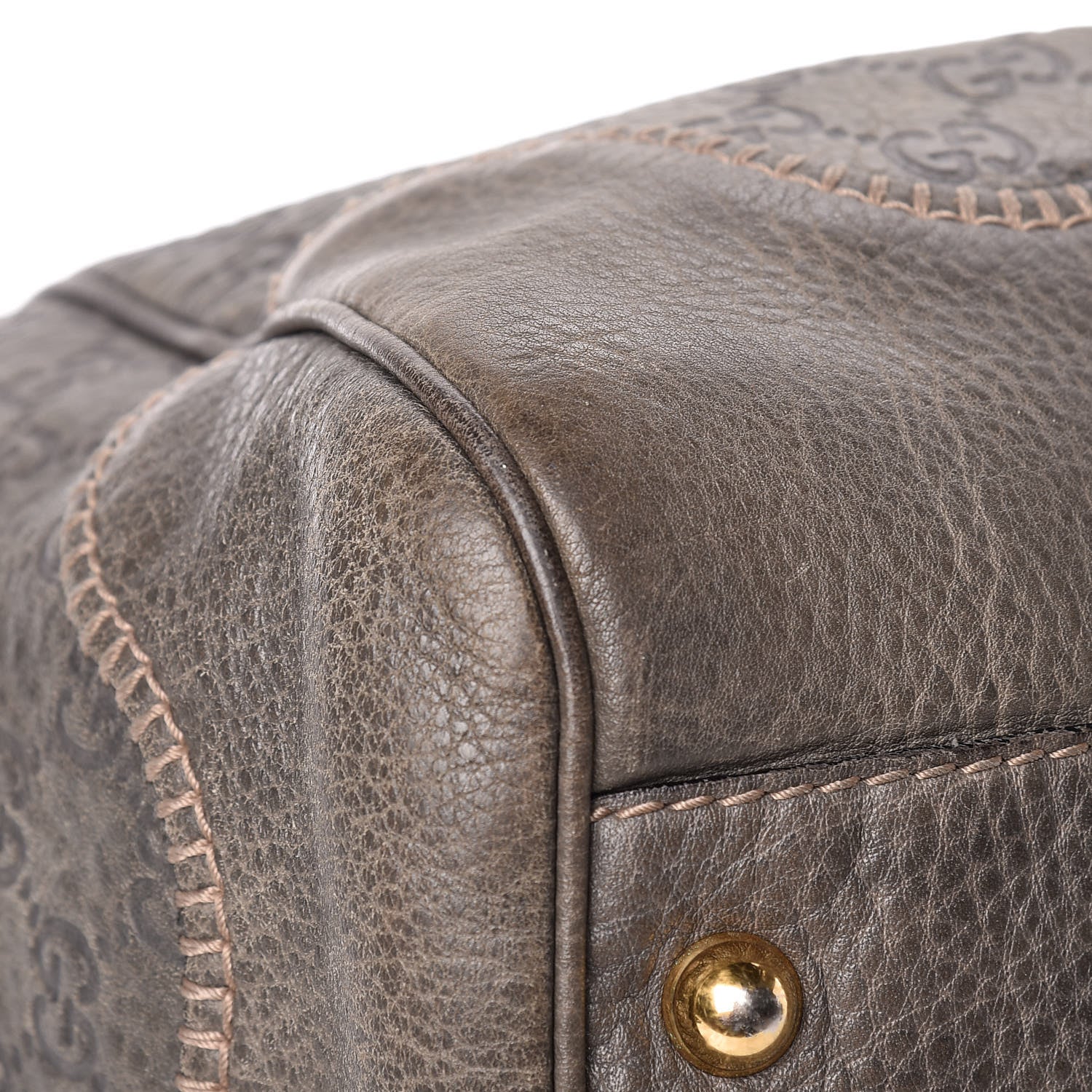 Gucci Guccissima Large New Pelham Shoulder Bag Grey 8 of 20