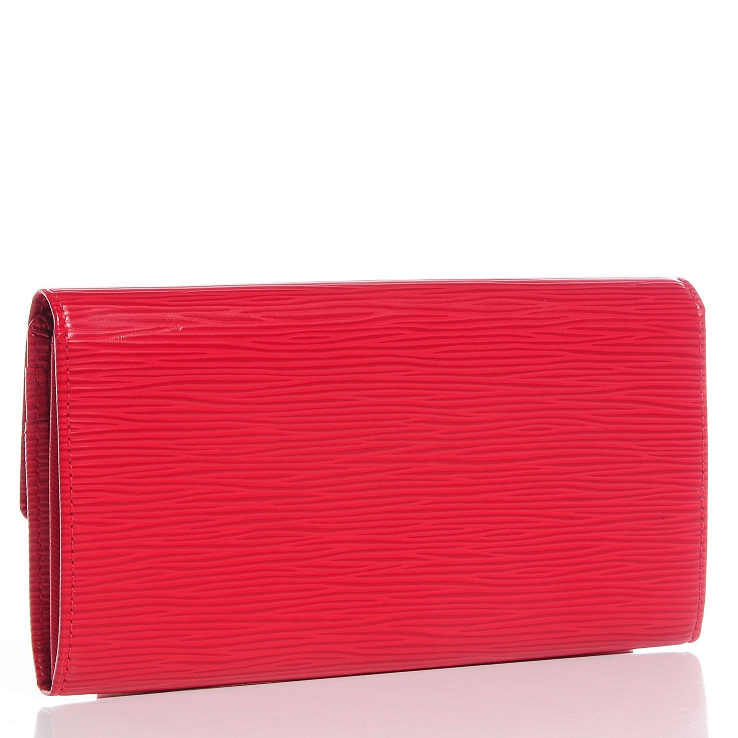 Louis Vuitton Epi Sarah Wallet Rouge 3 of 8