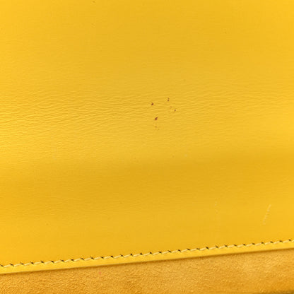 Saint Laurent Calfskin Classic Monogram Cassandre Clutch Soleil 10 of 11