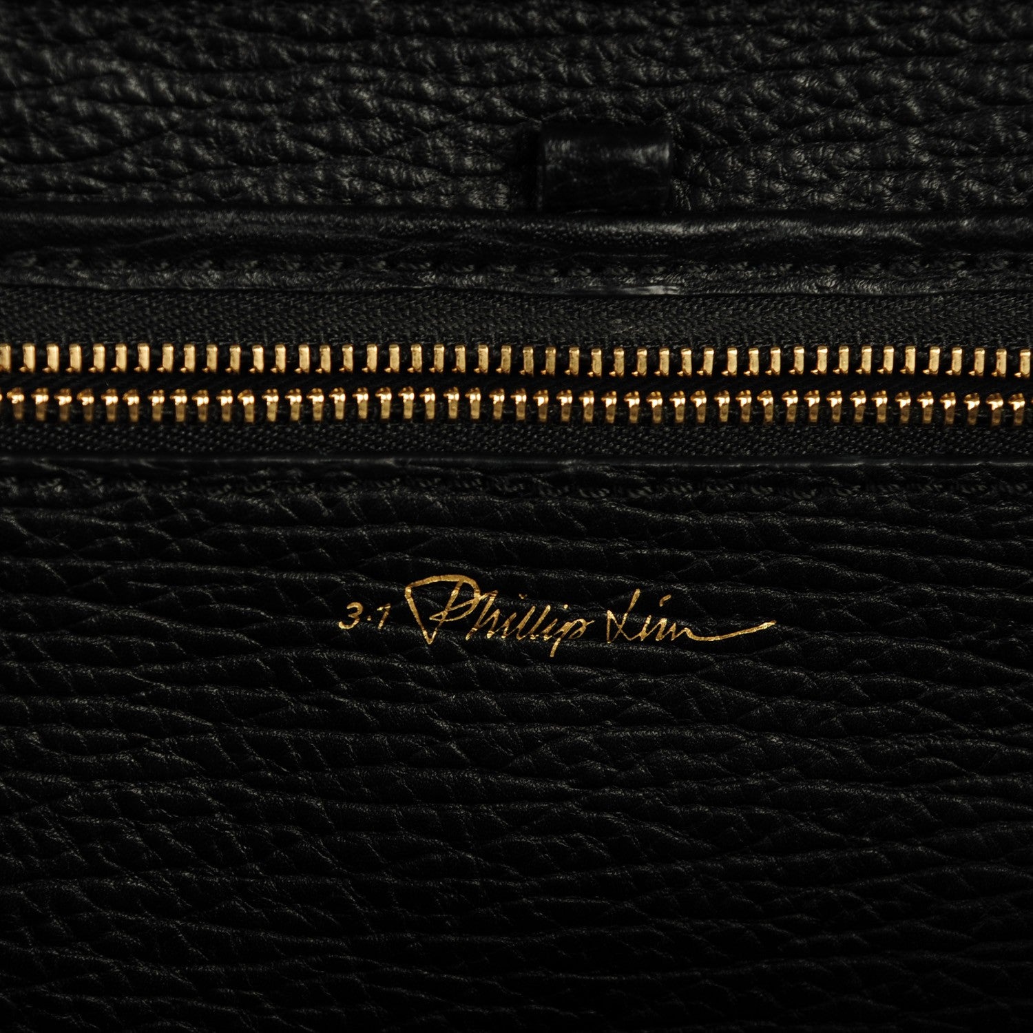 3.1 Phillip Lim 3.1 Textured Calfskin Medium Pashli Satchel Black 6 of 7