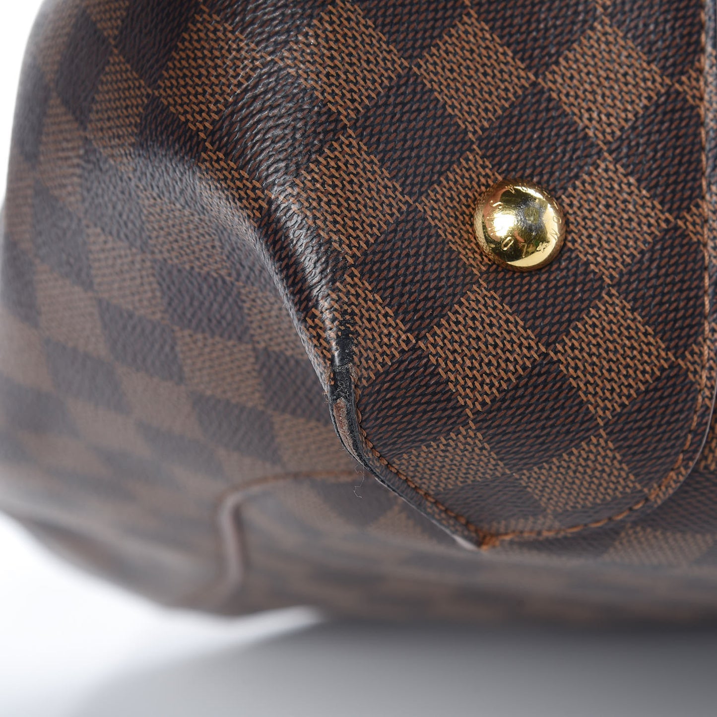 Damier Ebene Caissa Hobo Rose Ballerine