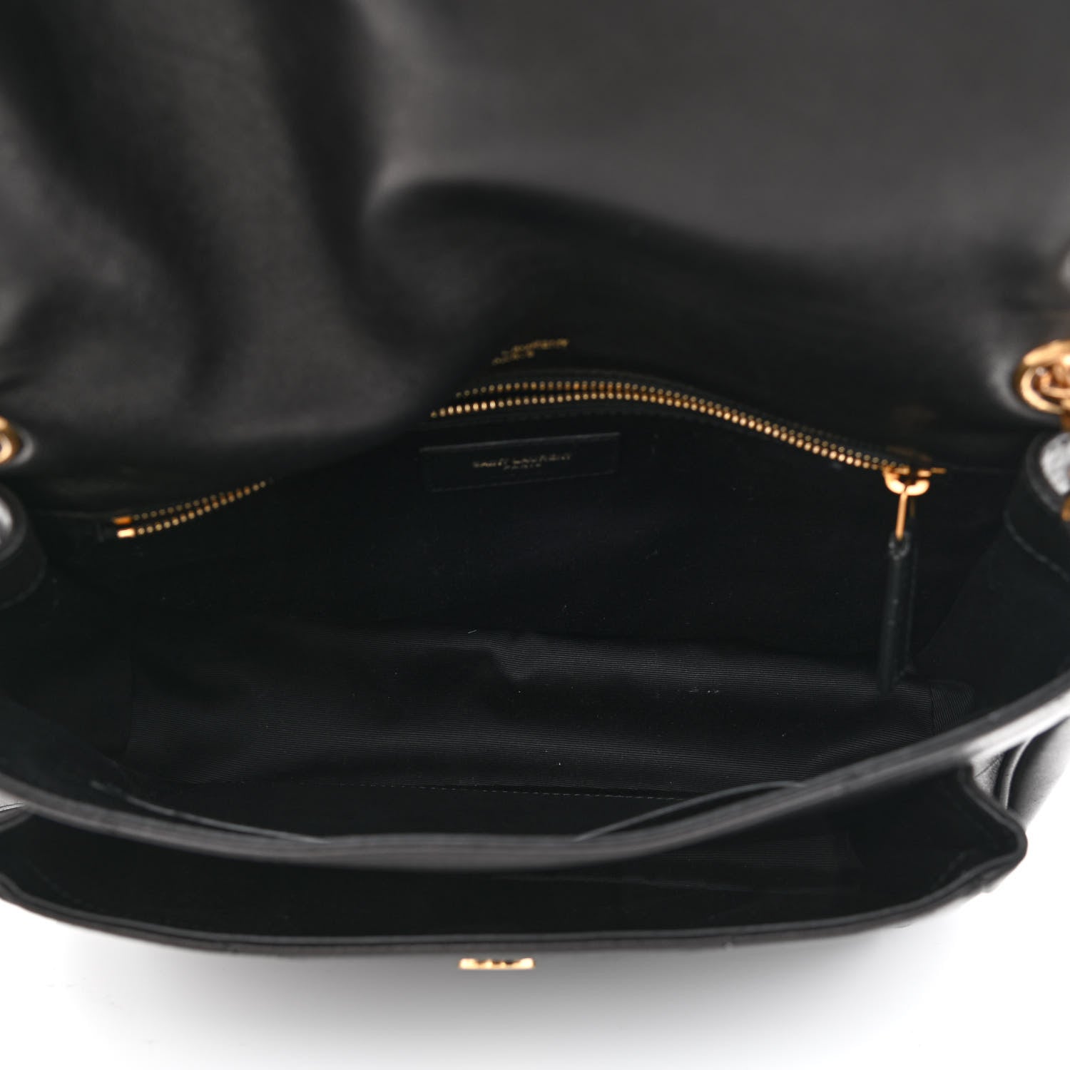 Saint Laurent Lambskin Matelasse Monogram Medium Niki Chain Satchel Black 5 of 11