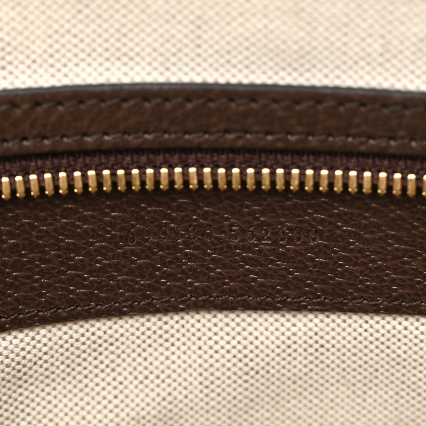 Monogram Jumbo GG Textured Dollar Calfskin Web Wristlet Messenger Bag Camel Ebony New Acero