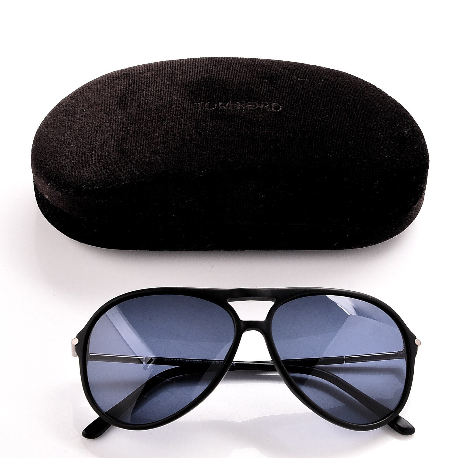 Tom Ford Matteo Aviator Sunglasses TF254 Black 9 of 9
