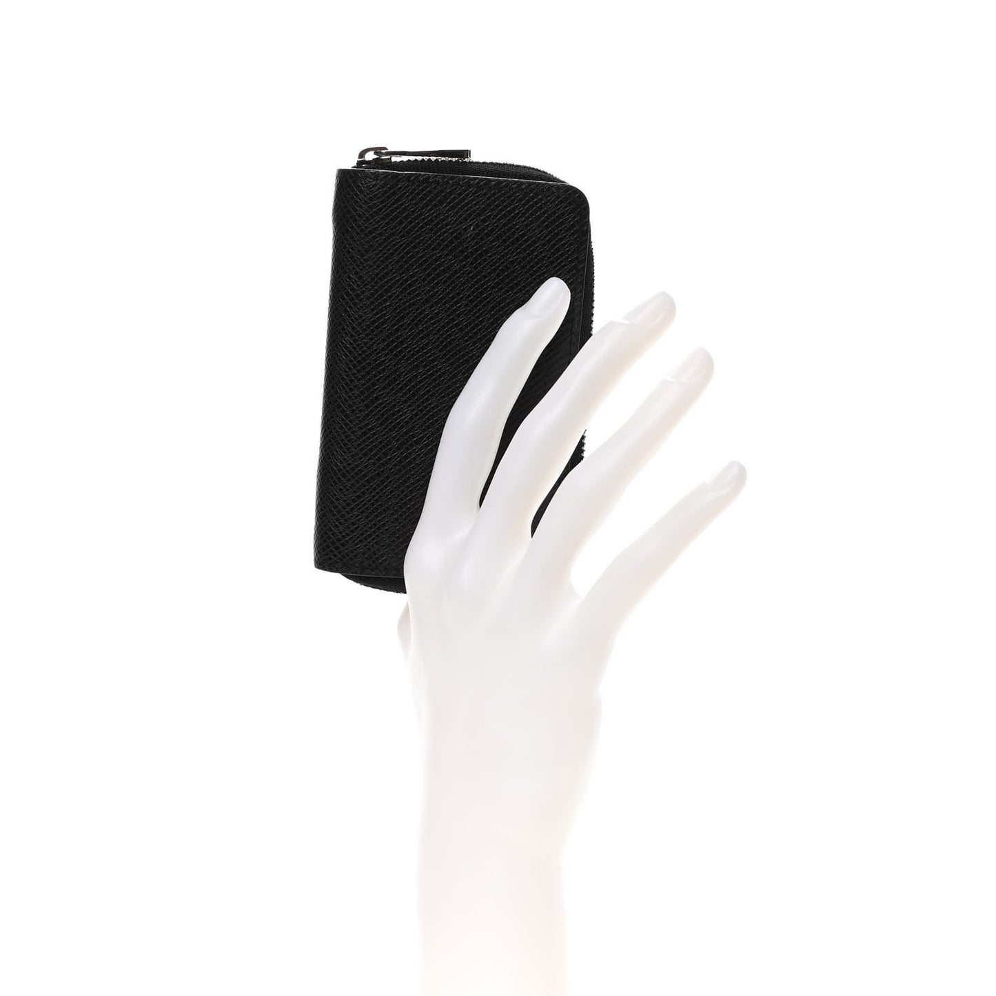 Taiga Zippy Coin Purse Vertical Black