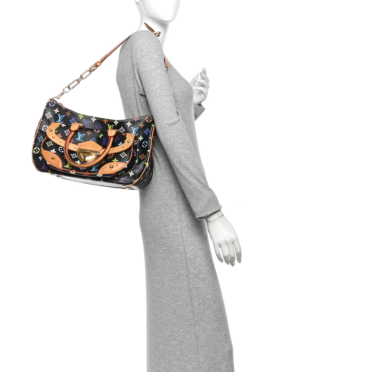 Monogram Multicolor Rita Black