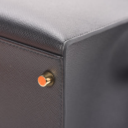 Hermes Epsom Kelly Sellier 35 Black 37 of 42