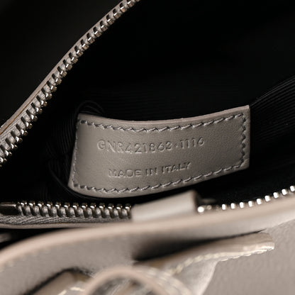 Saint Laurent Grained Calfskin Topstich Baby Sac De Jour Fog 6 of 20